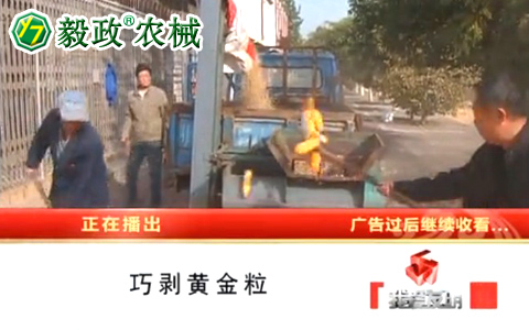 中央電視臺(tái)10套《我愛發(fā)明》之“巧剝黃金?！卑l(fā)明人袁毅